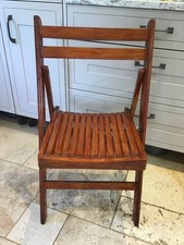 Vintage French Wooden Teak