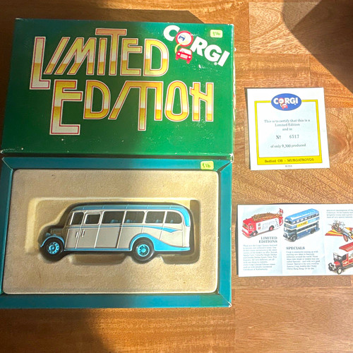 Corgi limited edition bedford - limited,