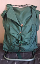 Vintage Aluminium Framed Rucksack Backpack Green