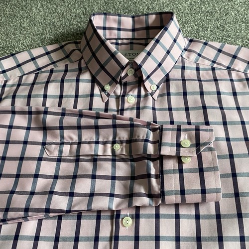 Eton cambridge shirt mens l - shirt,