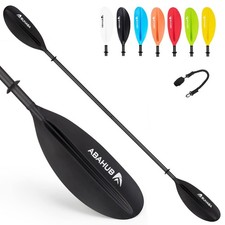Abahub 1 x Carbon Kayak Paddles, 90.5 Inches Kayaking Oars for Boating, Canoeing