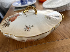 Antique Royal Doulton Burslem covered vegetable tureen