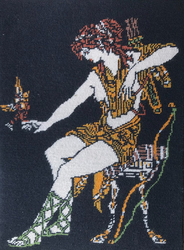 Vintage retro tapestry - retro,