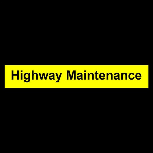 Highway maintenance vehicle - highway,