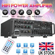 2000W Digital Power Amplifier Bluetooth Stereo HiFi Audio 2CH USB SD FM Car Home