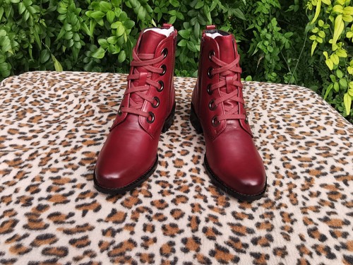Ravel burgundy marti leather - burgundy,