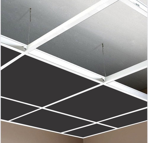 Suspended ceiling tiles grid - suspended,