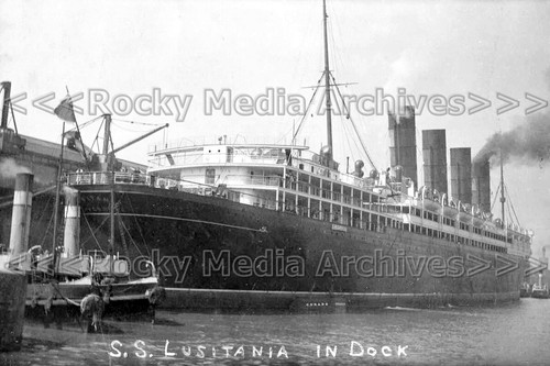 Ejj lusitania cunard line - ejj-67, lusitania,