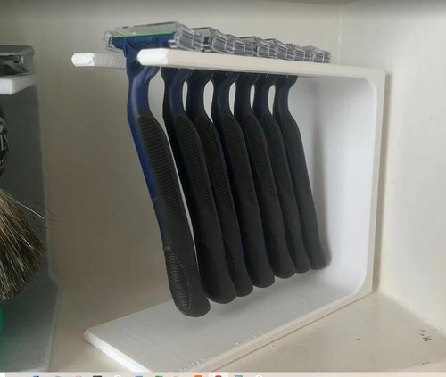 Razor holder stand 6 - razor, slot