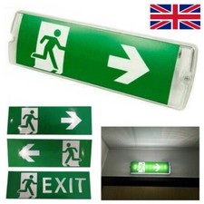 Led emergency light fire - fire, exit