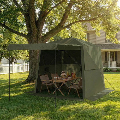 Pop gazebo waterproof 2x2m - up,