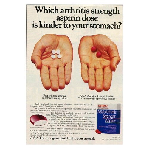 Vintage medical advertisement - vintage,