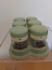Nutribullet Baby Bullet Food Jars,containers,storage  X 6 EXC