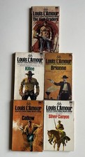 Louis L'Amour 5 paperback books western fiction bundle Set 1