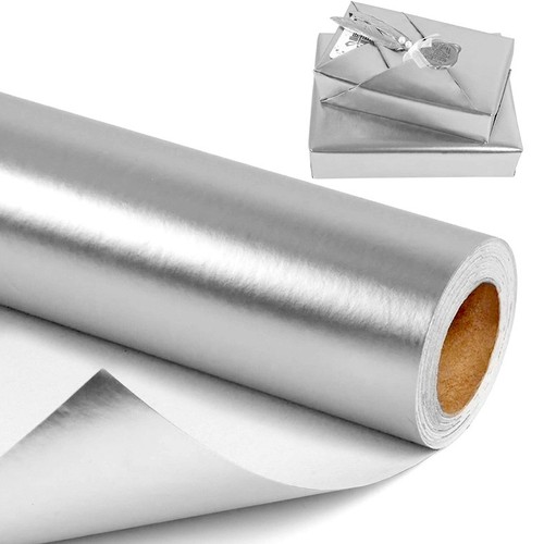 Metallic gift wrap - gift,