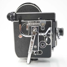 Paillard Bolex H16 Reflex REX2 16mm Cine Film Camera & 16mm RX Lens