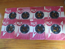 ELVIS PRESLEY ~ 8 x UK RCA (TRI- CENTRES) 45's - ROCK'N'ROLL - NO DOUBLES