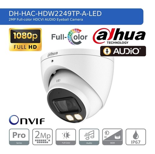 Dahua 2mp starlight colorvu - hd,