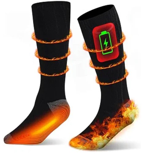 Heated socks for men - heated, women