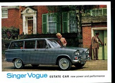 Singer Vogue Estate Car Sales Brochure 1966 ?