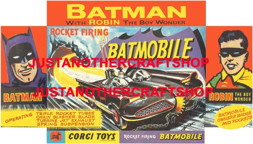 Corgi toys 267 batmobile - toys,