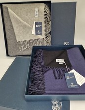 Johnstons of Elgin 100% Cashmere Stole Scarf Wrap, Size 180 x 70 cm - New in Box