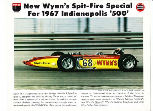 Mickey thompson wynn - thompson, wynn's