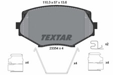 Front brake pad set disc - front,