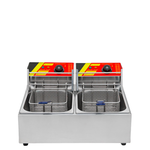 Electric deep fryer - fryer, dual