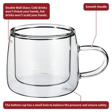 VINSANI DOUBLE WALL GLASSES