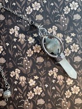 Clear Quartz Pendulum Merkaba