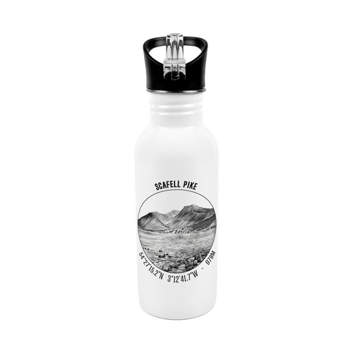 Three peaks challenge bottle - peaks,