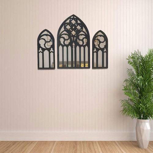 Gothic wall mirrors - 3x,