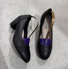  Cushion Flex Black Pump