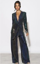 Angeleye Sparkly Jumpsuit size M - nwot