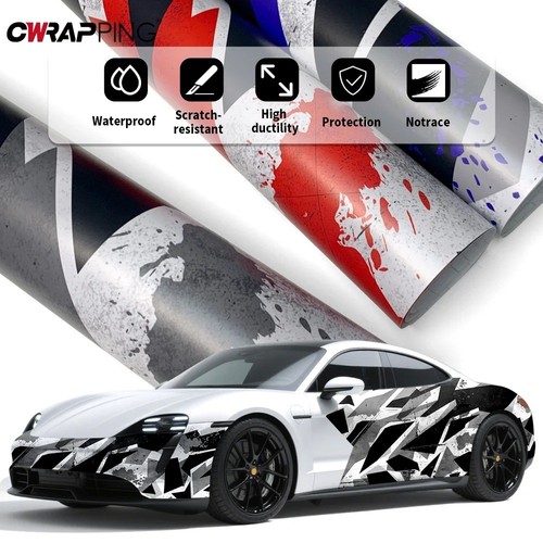 Geometric camouflage vinyl - camouflage,