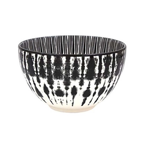 Rice bowl black fine - bowl,