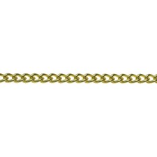 Curb Chain, Jewellery, Craft Brass or Nickel