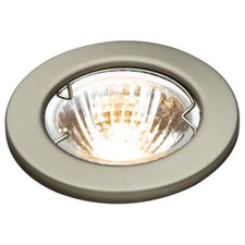 MR16 50W Ceiling Downlight Low Voltage 50mm Lamp Fittting in Brushed Chrome