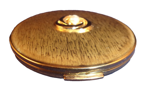 Vintage stratton gold tone - vintage,