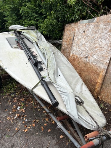 Laser sailing dinghy with - laser,