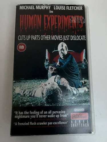 Human experiments vhs - human, –
