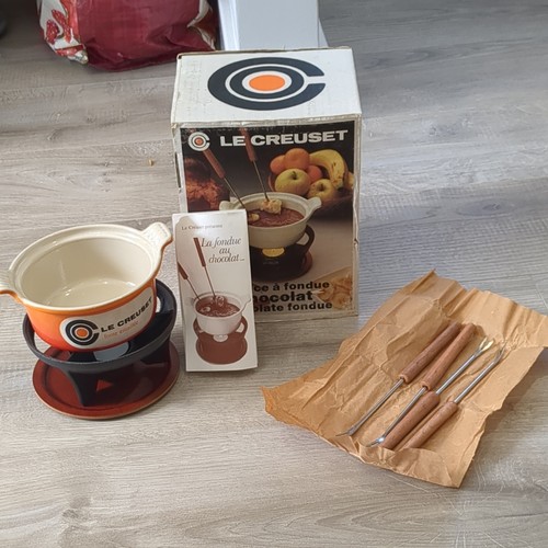 Creuset mini fondue set - creuset,