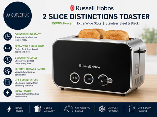Russell hobbs slice toaster - 2,