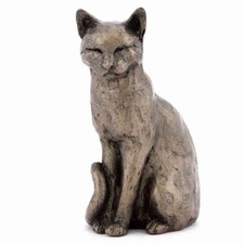 Cat Sculpture Cold Cast Bronze