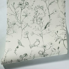 Vintage Botanical Wallpaper