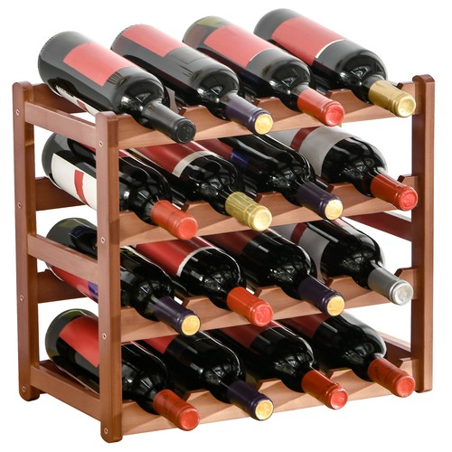 Homcom free standing wine rack - free,