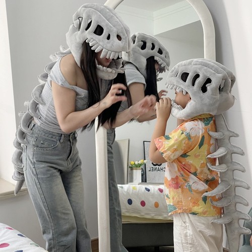 Dinosaur skeleton plush - dinosaur,