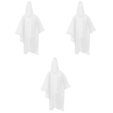 3 Pack Lightweight Raincoat