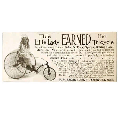 Baker teas tricycles - baker,